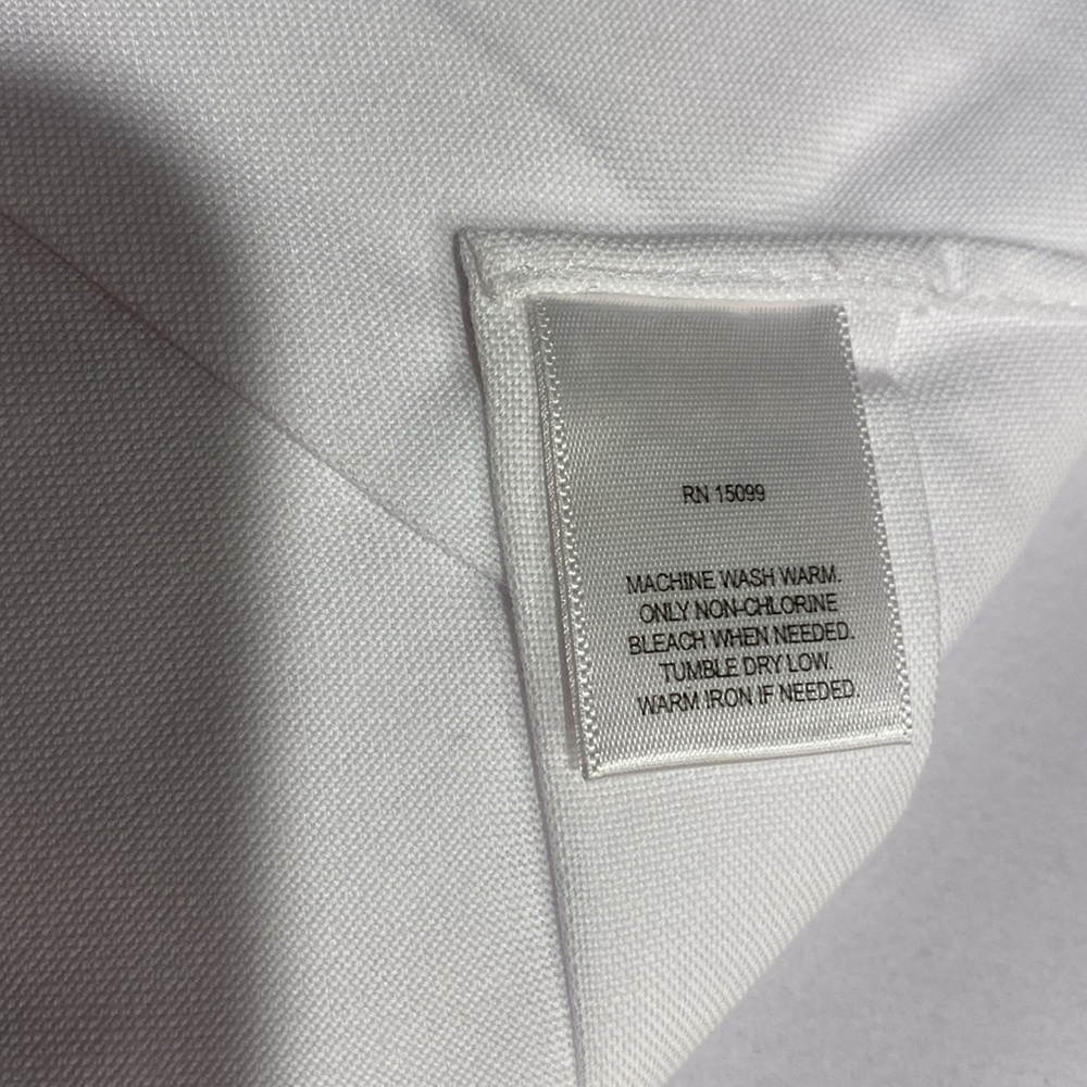 NWT Covington Long Sleeve Oxford XL Neck 17-17 1/2 L/S 32/33 Button Down Shirt - Picture 14 of 16